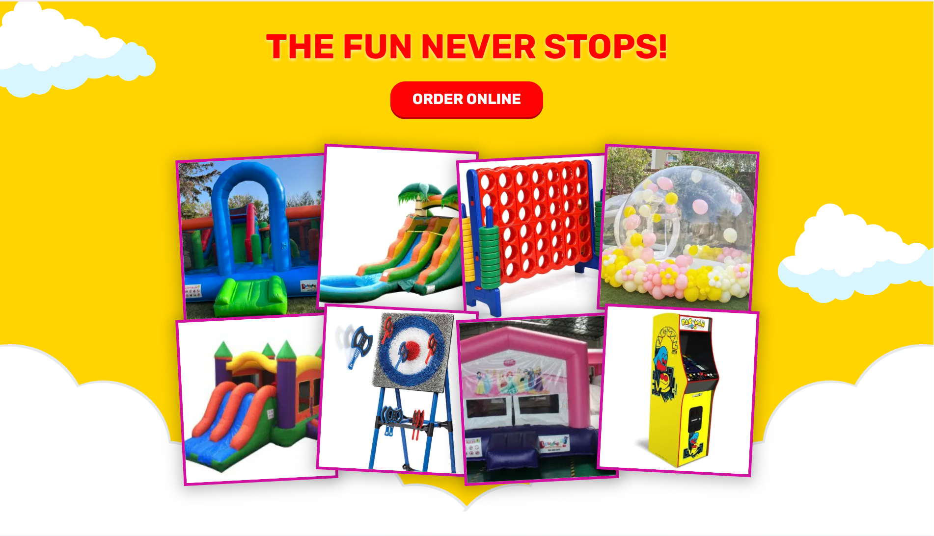 bounce house party rentals